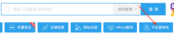 IP反查询域名