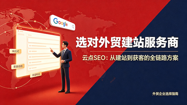 专业的外贸建站服务商怎么选？这篇指南让你少走弯路