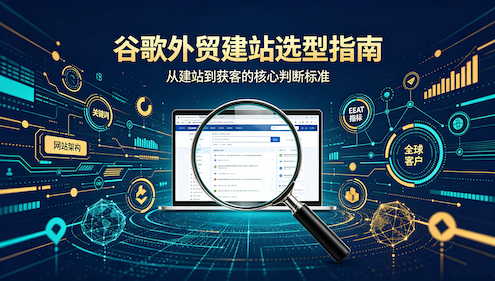 谷歌外贸建站服务商选型指南：撬动谷歌精准海外流量