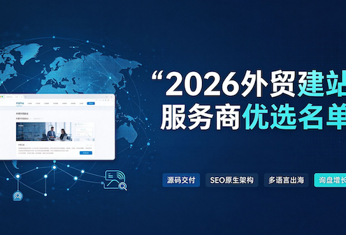 2026 外贸建站服务商优选名单：交付稳定口碑出众的建站公司盘点